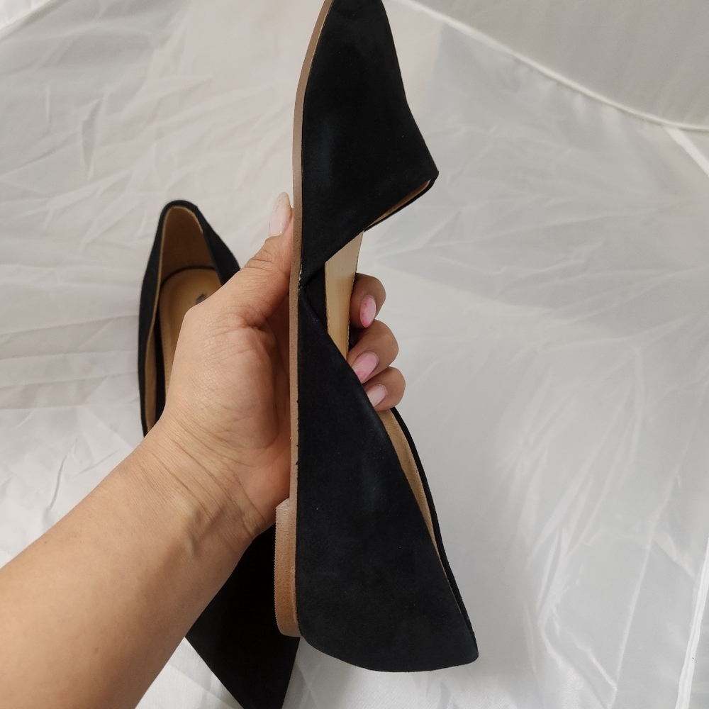 J Crew Factory Zoe suede d'Orsay flats F5310 - Picture 17 of 17